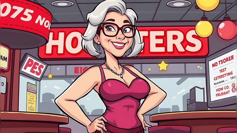 AI Porn: Hooters卡通艺术