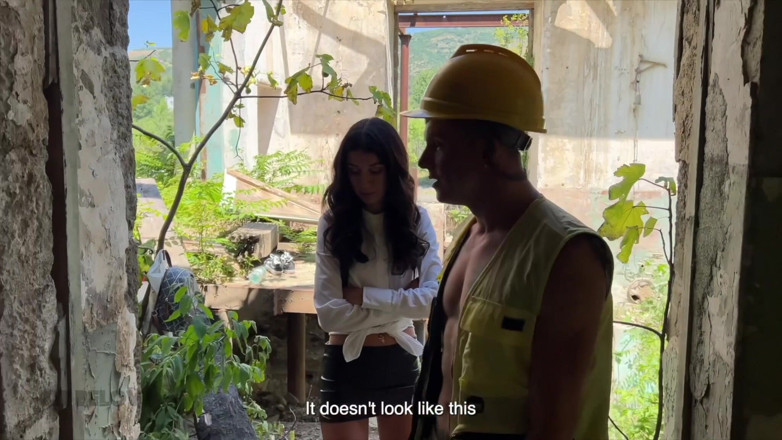 Kit Belove Straight: Three Workers Persuade a Fragile Inspector to Fuck