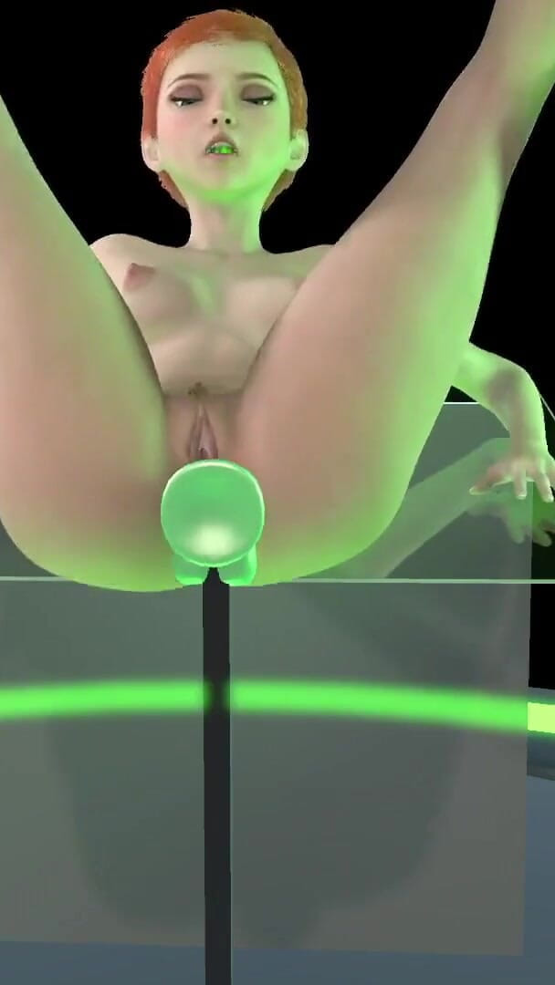 Gwen Tennyson on sex machine (Wraith ward)