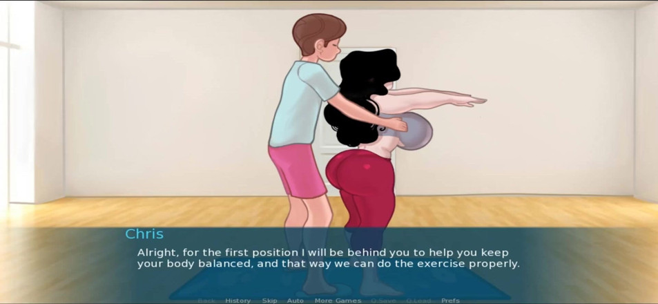 Hentai World: Pemula yoga Sexnote BJ