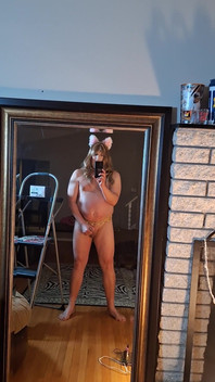 Мастурбация перед зеркалом