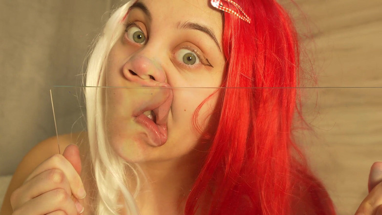 AmayaMori: Pig Nose Challenge - szklana zabawa POV