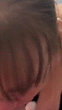Wow He Blew a Gigantic Load in My Mouth! Sorry I Couldnt Show It I Had to Swallow It Down or Risk Looking It Everywhere! You Kno