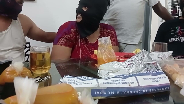 Priya aunty: Dining Table Hot Dirty Foreplay Talking