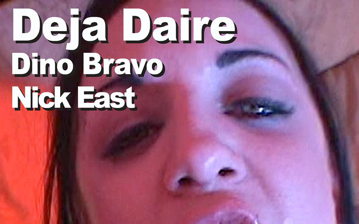 Picticon bondage and fetish: Deja Daire &amp; Nick East &amp; Dino Bravo: hisap, pancutan muka