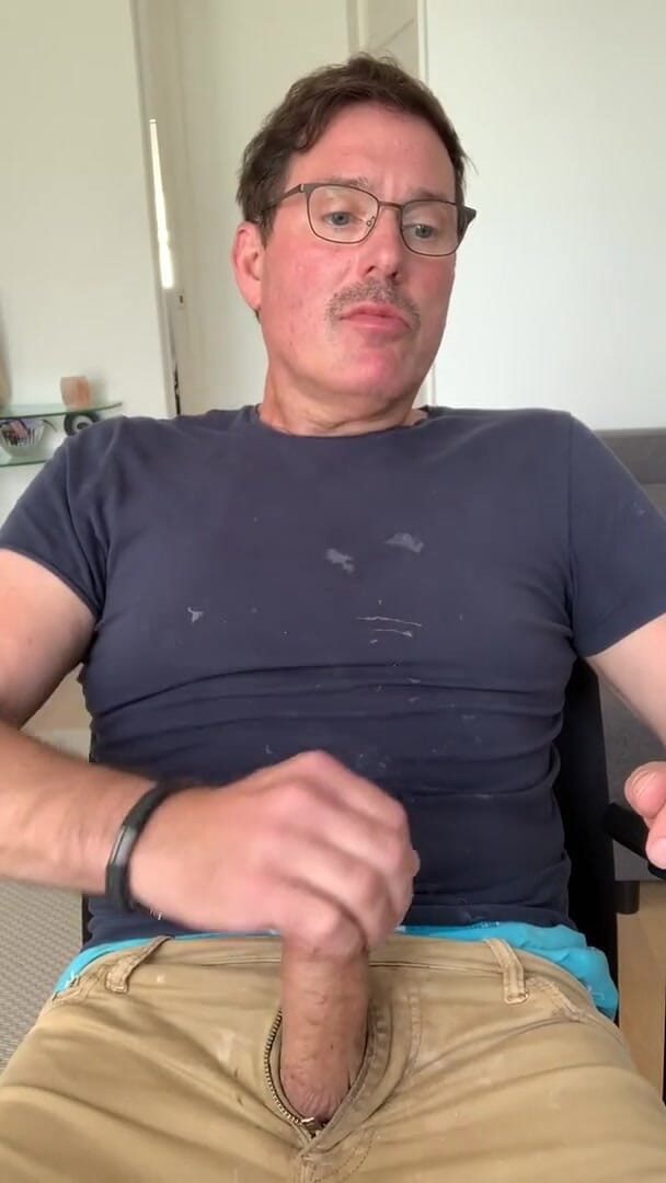 TJenner: Super horny, hard dick bate session. Face