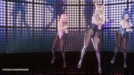3D-Hentai Games: [mmd] laysha - parti bu gece ahri seraphine kaisa seksi striptiz...