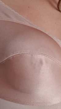 Nude Nylon Vintage Body Bra
