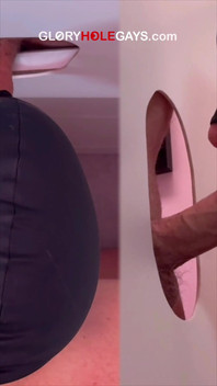 College Boy at the Gloryhole - and I Swallowed Every Drop