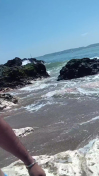 On the Beach on a Sunday