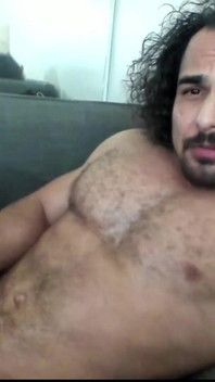 Bodybuilder with Huge Cock Jerks off and Cums for