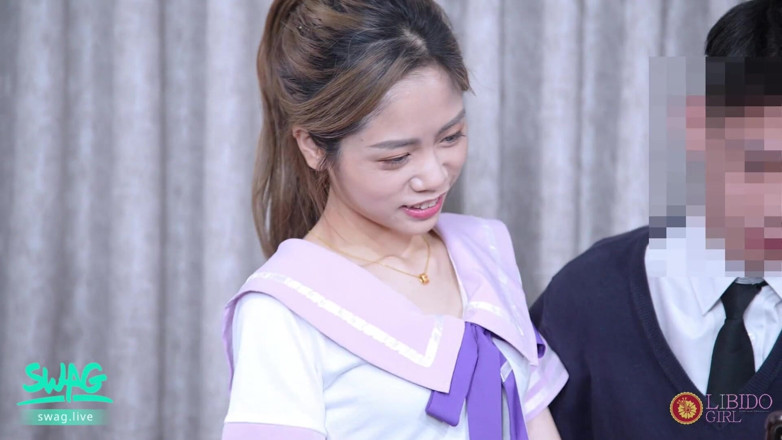 SWAG.live: สาวยูนิฟอร์มชมพู ให้ติวเตอร์แตกคาหี