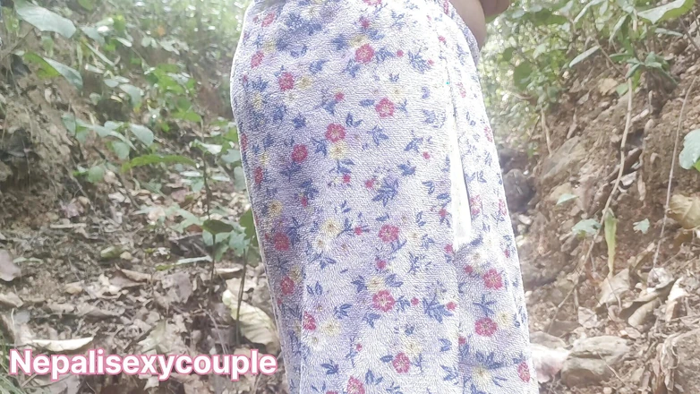 Nepalisexycouple: Nepalisexycouple Jungle Sex with Dirty Talk...