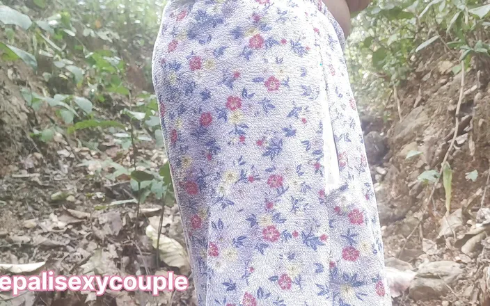 Nepalisexycouple: Nepalisexycouple Jungle Sex with Dirty Talk...