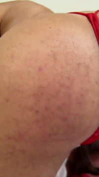 Rayla Rios is a t-girl with a giant cock masturbates and cums
