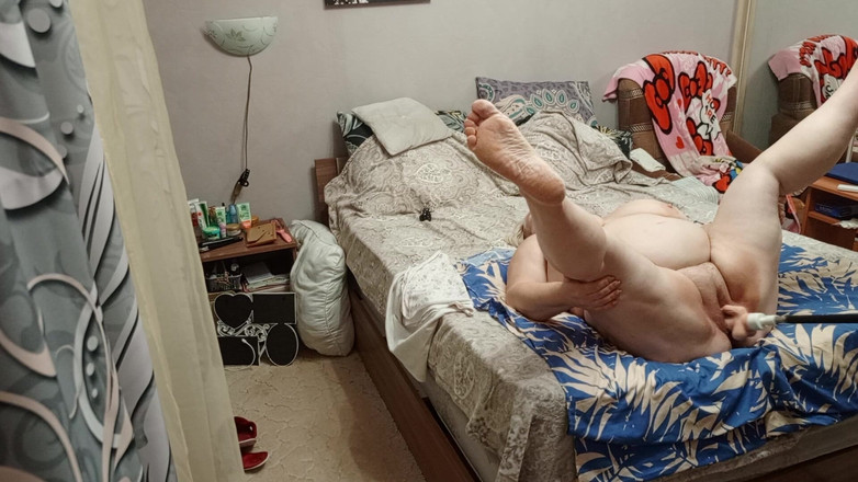 Zona901: Maszyna do seksu rucha soczystą cipkę macochy