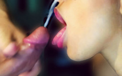 Mia Lauren Malkova: 她不想在第一次约会时给我阴户，她给了我湿润的口交，让我射在她嘴里