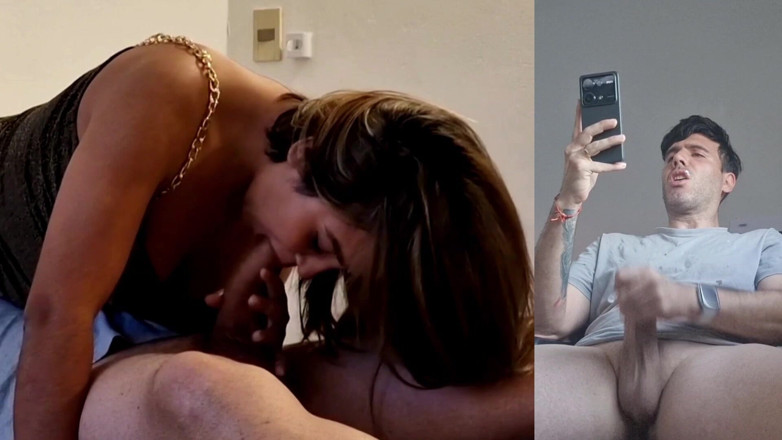 Latinascachondas: Mon Copain Voit Comment Je Suce Une Autre Bite