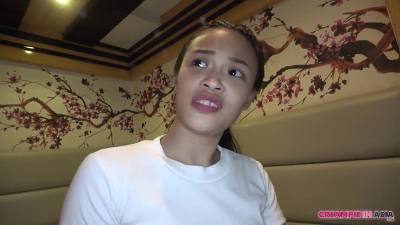 Creampie In Asia: 18 yo, really cute, her skin was very beautiful. She...