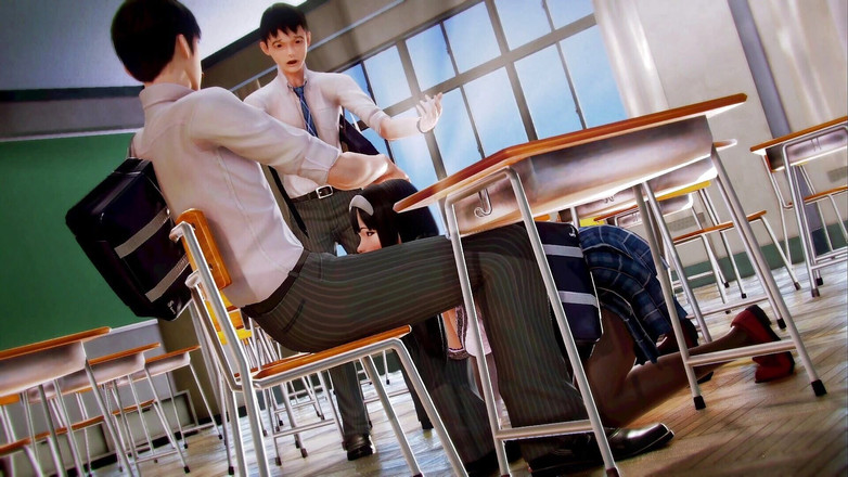 Joystick Cinema: Waifu academy - (mokoto-szenen) - teil 01