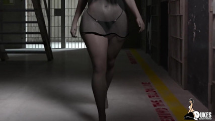 Dukes Hardcore Honeys: Black inmate tasting the warden's wifes sweet pussy