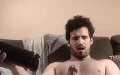 Got a New Thrusting Stroker, Was Pretty Fun and Powerful Cum