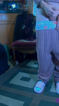 Daphne En Lindos Pjs Y Peludos De Cerca Corrida En Tu Cara