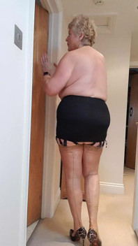 Seamed Stockings and Heels