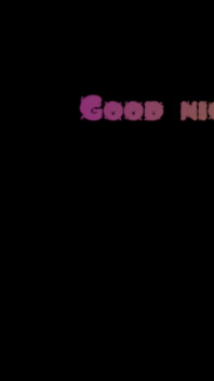 Süße Nacht.