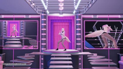 3D-Hentai Games: [MMD] AOA - ShortHair Ahri hot striptease league of legends KDA