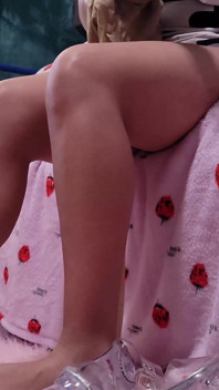 Trans Girl with a Huge Ass Wears Pantyhose