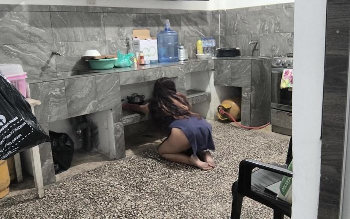 NEGRITA SEXY: I Caressed the Cook's Buttocks with My Penis. I Fantasize...