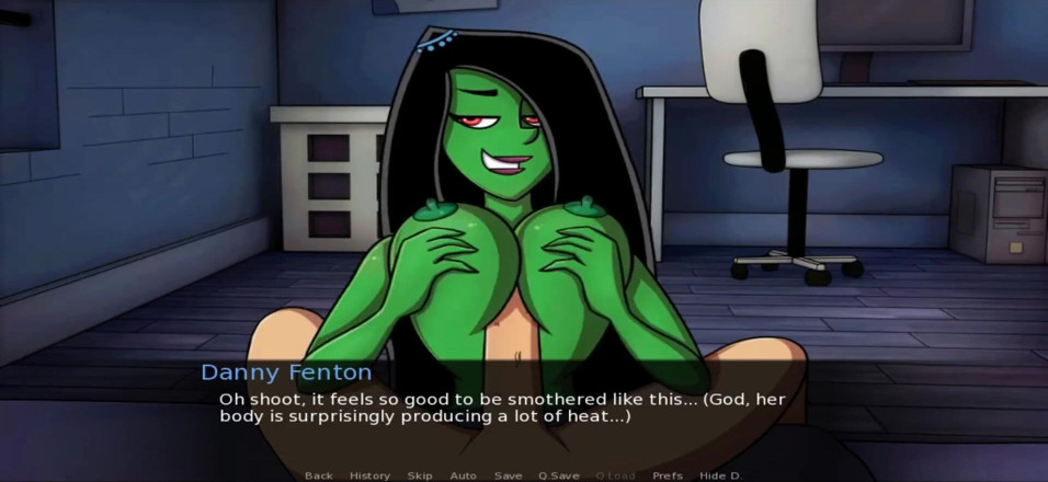 Hentai World: Amity park'ta sert meme sikişi