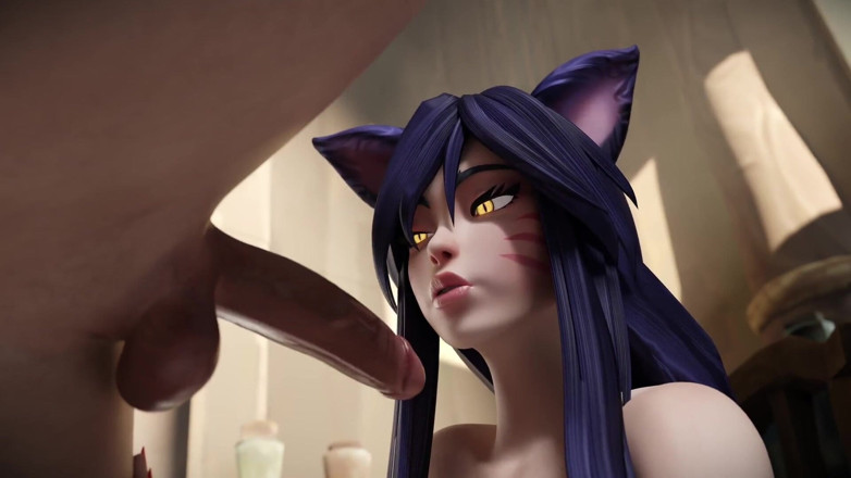 PixelAftDark: Ahriho playmate (League of Legends Animation)