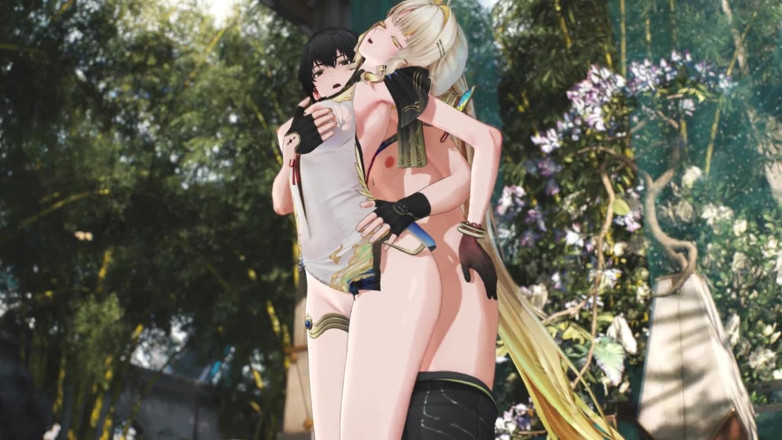 NSFWOtaku: Wuthering Waves - Suisui and Rover Intimate Sex Scene - 3D Hentai Animation