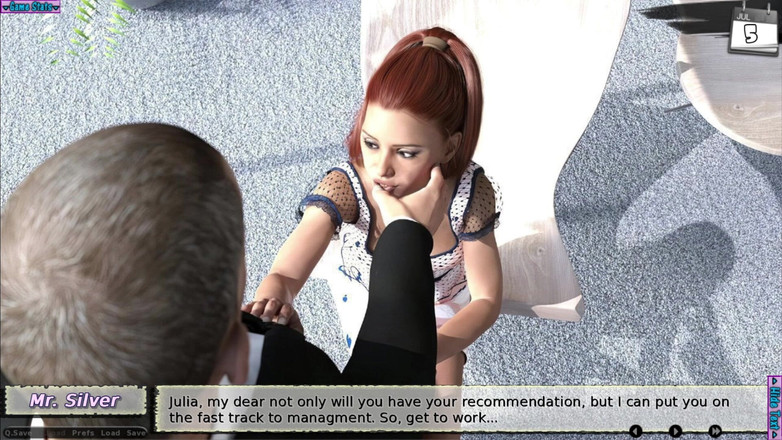 IAsura Gaming: Julia Blows Her Boss for Master Degree Recommendation