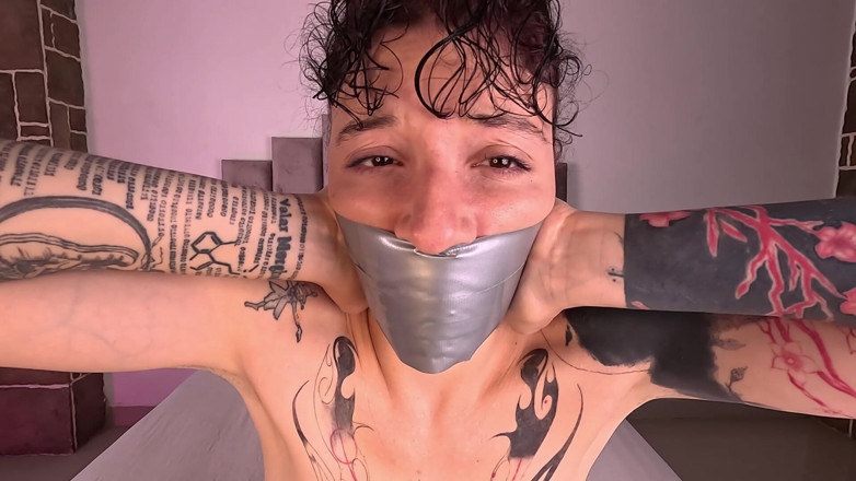Michelle Kink: Gagged with 3 Layers of Tape