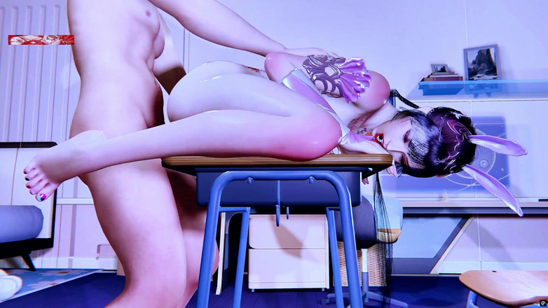 X Hentai: ディープスロートアニメーション&amp;デンジャラス - 3Dアニメーション変態