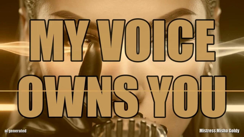 Goddess Misha Goldy: Voice Switch: My Tone Turns Your Cock on and off