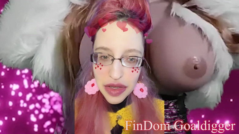 FinDom Goaldigger: かわいい痴女の女の子の変身