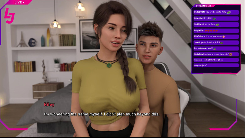 Johannes Gaming: Kroky de Bauchery 31 Riley Hrál s Elijah Cock na živém streamu