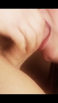 Blindfolded Blonde MILF Shared by Two Eager Men