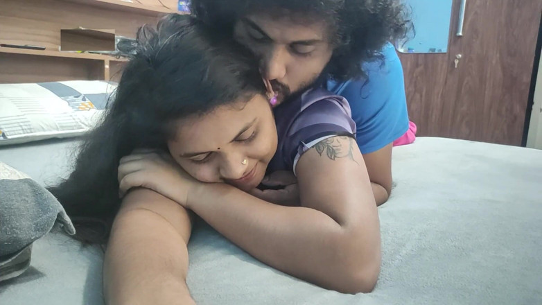 Vaigavarun45: Mallu Stepmom Nighty Blow Job and Hot Sex with Step-son