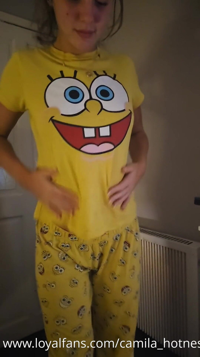 Teen Sophie: Strippen van mijn spongebob-js