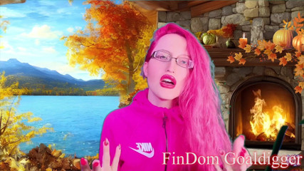 FinDom Goaldigger: Pink lipgloss transformation