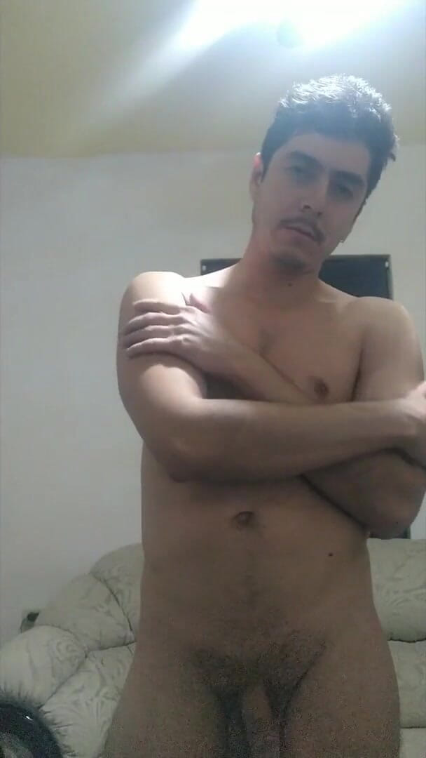Tabasco Jake: Sexy Man Enjoying His Naked Hot Body with a Flaccid...