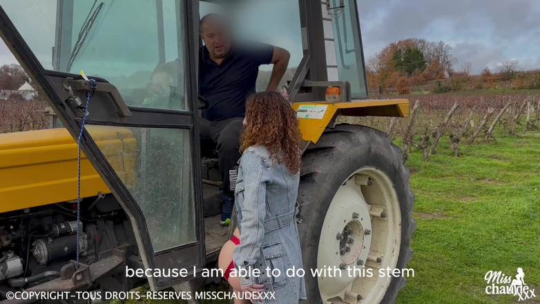 Misschaudexxx: I Get Fucked in a Tractor by a Farmer Who...