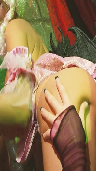Beauties in Orgies Scene-4_lesbian Orgy of Busty Beauties in Lingerie, They Cum with Their Dildos