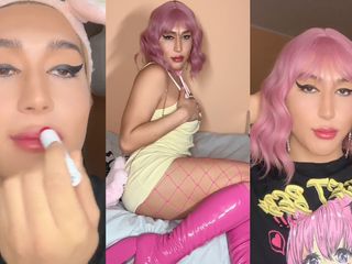 Viper Fierce: Feminización, maquillaje, travesti mariquita para tu padrastro