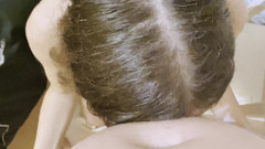 Mintaxxx69: 젖탱이에 사정하는 펠라 즐기기